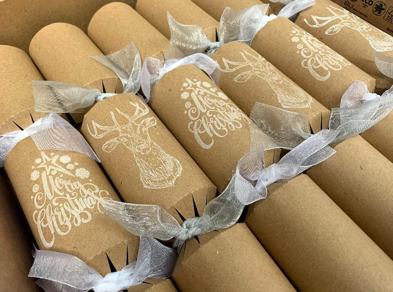 Stag Christmas crackers