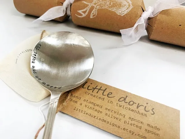 Christmas serving spoon
