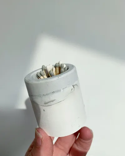match stick pot
