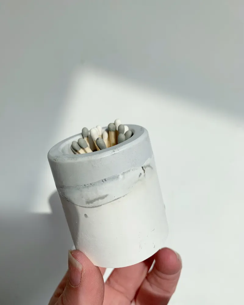 match stick pot