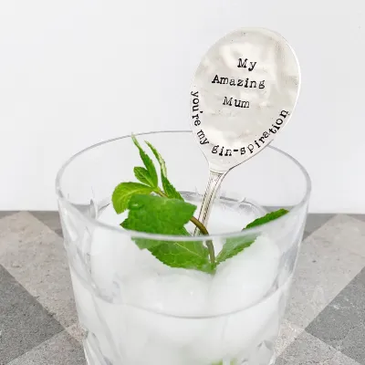 gin cocktail stirrer for mum