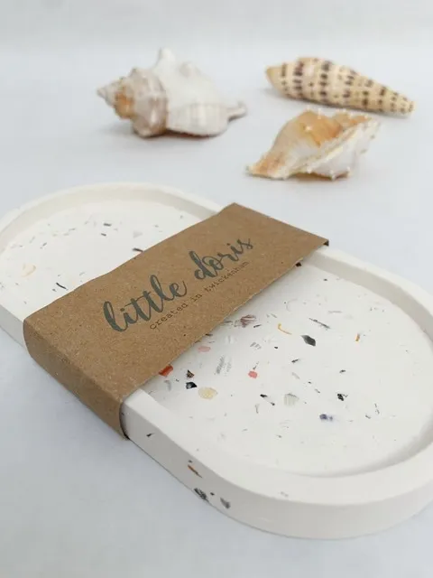 Sea shell trinket tray