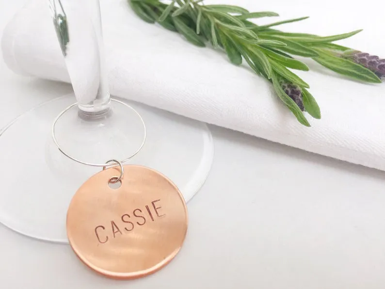 wine charms